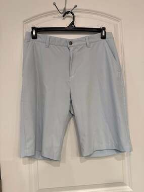 adidas Men's Ultimate 365 Golf Shorts, light blue Fashion Size 33